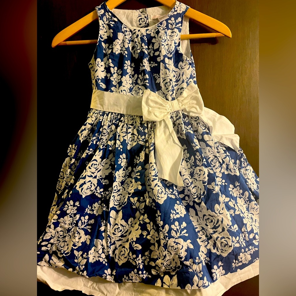 Janie and Jack Edwardian Rose Floral Vintage Size 5